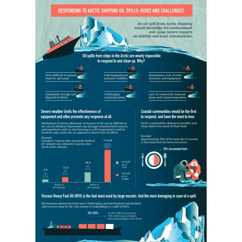 Responding to Arctic Shipping Oil Spills: Risks and Challenges