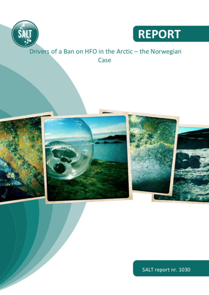 Drivers of a Ban on HFO in the Arctic – the Norwegian Case